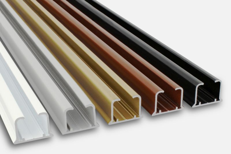 wzornik 5 kolorów szyn systemu TS