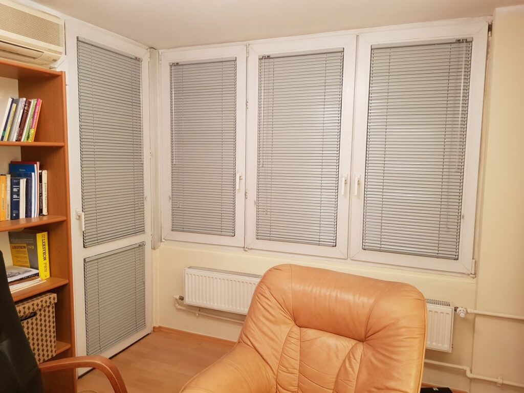 żaluzje aluminiowe 25mm,, kolor biały