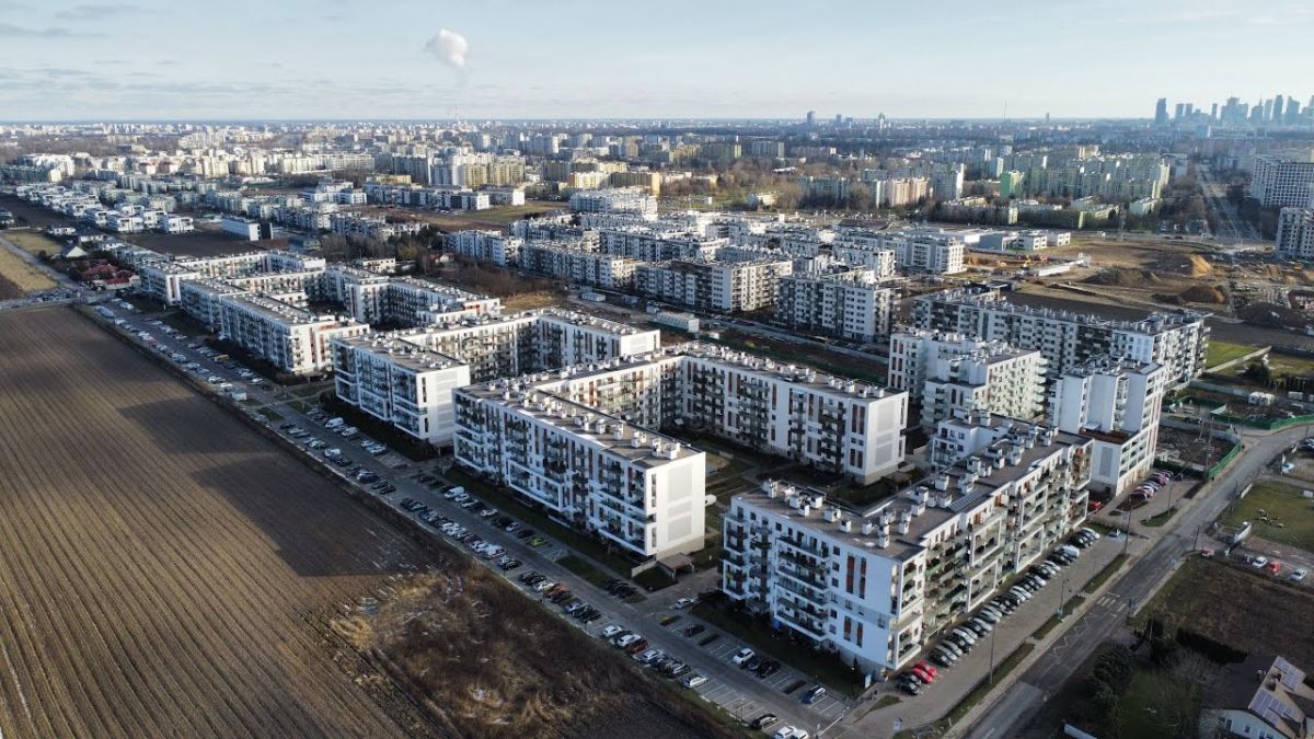 Nowoczesna zabudowa Chrzanowa